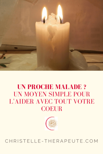 Bougie prière amour malade soutien prière amour