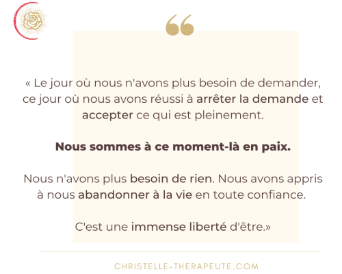 Un éveil éveil arrêter la demande